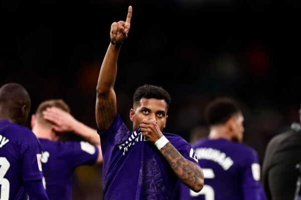 Rodrygo Real Madrid March 2024 (AP Photo/M. Gracia Jimenez)