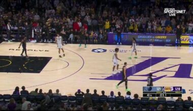 Doncic and James lead Lakers' rally to beat shorthanded Grizzlies 128-121