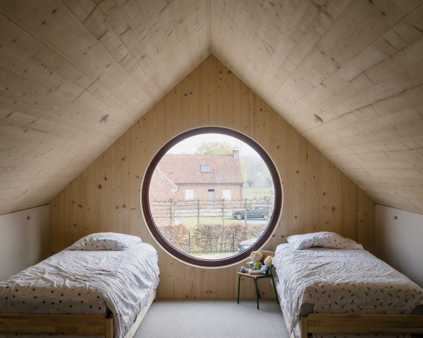 Bedroom interior at house by Felt