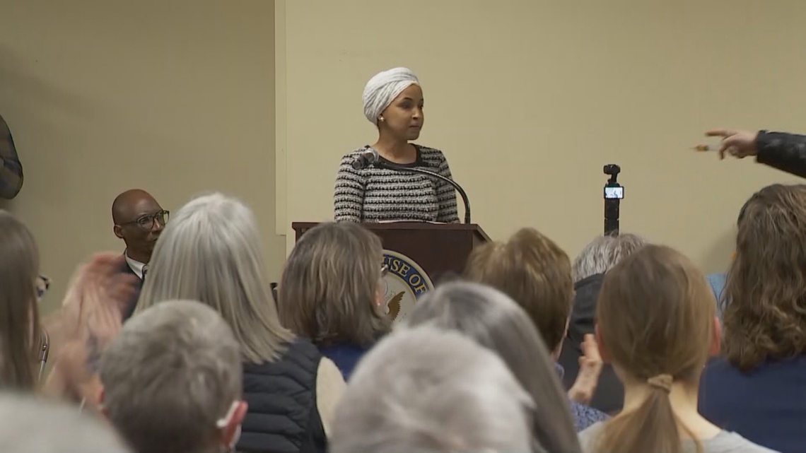 Forensics determine source of liquid sprayed on Rep. Ilhan Omar during town hall