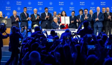 Trump’s Board of Peace launches into a warring world