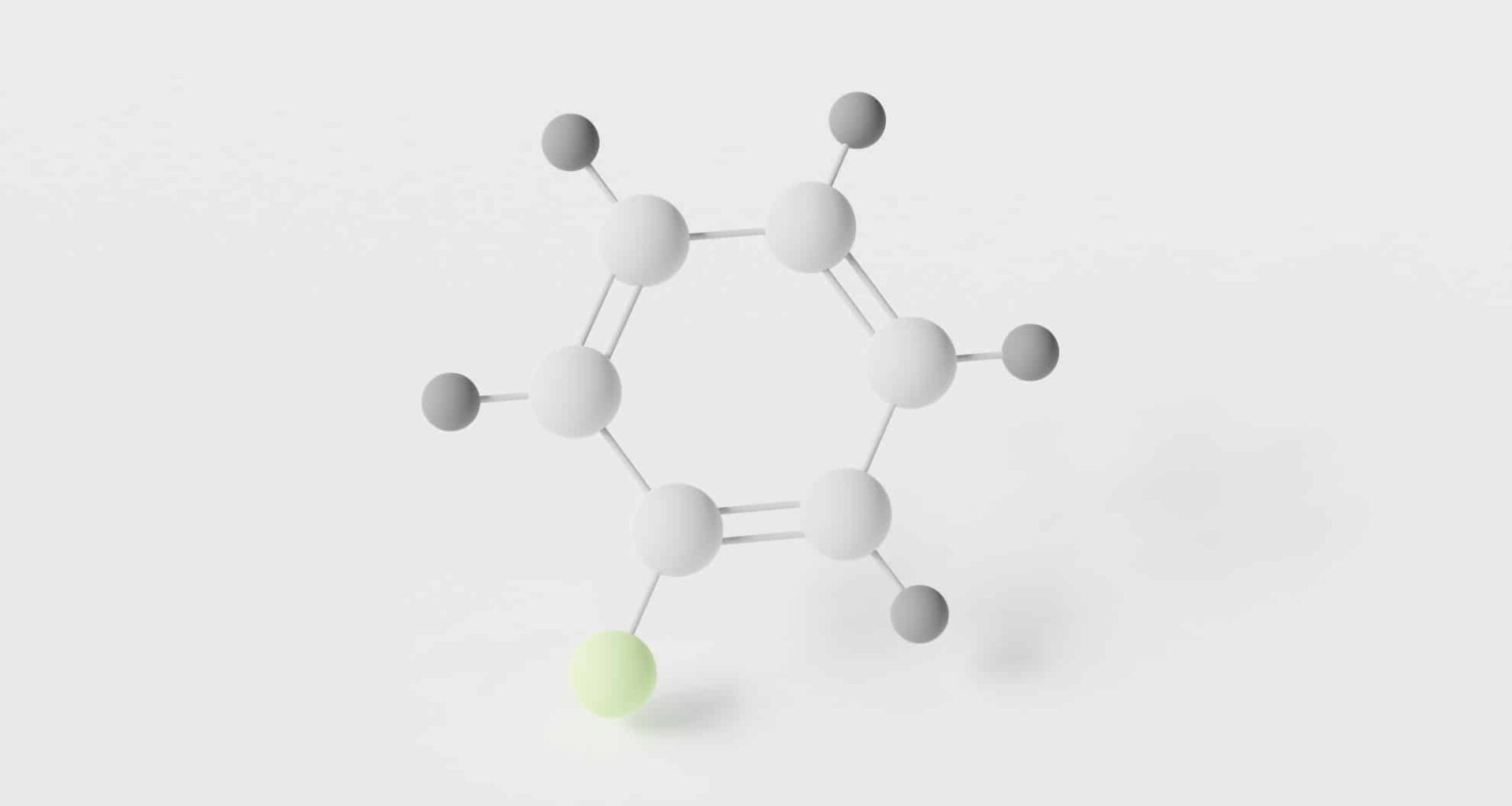 Fluorobenzene Molecule
