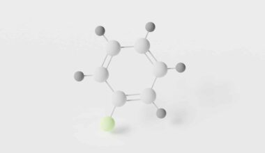 Fluorobenzene Molecule