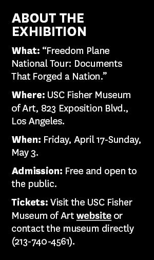 Freedom Plane exhibit information