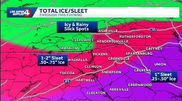 Future ice totals future ice totals