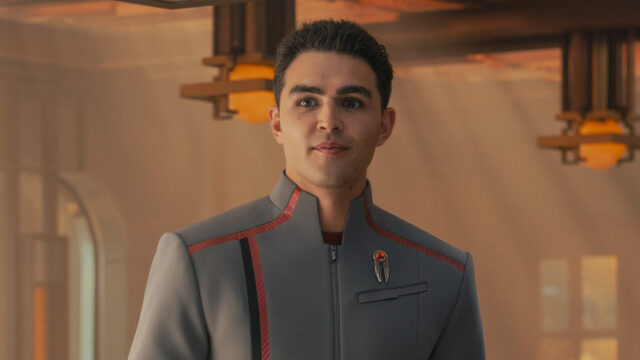 George Hawkins as Darem Reymi in Star Trek: Starfleet Academy