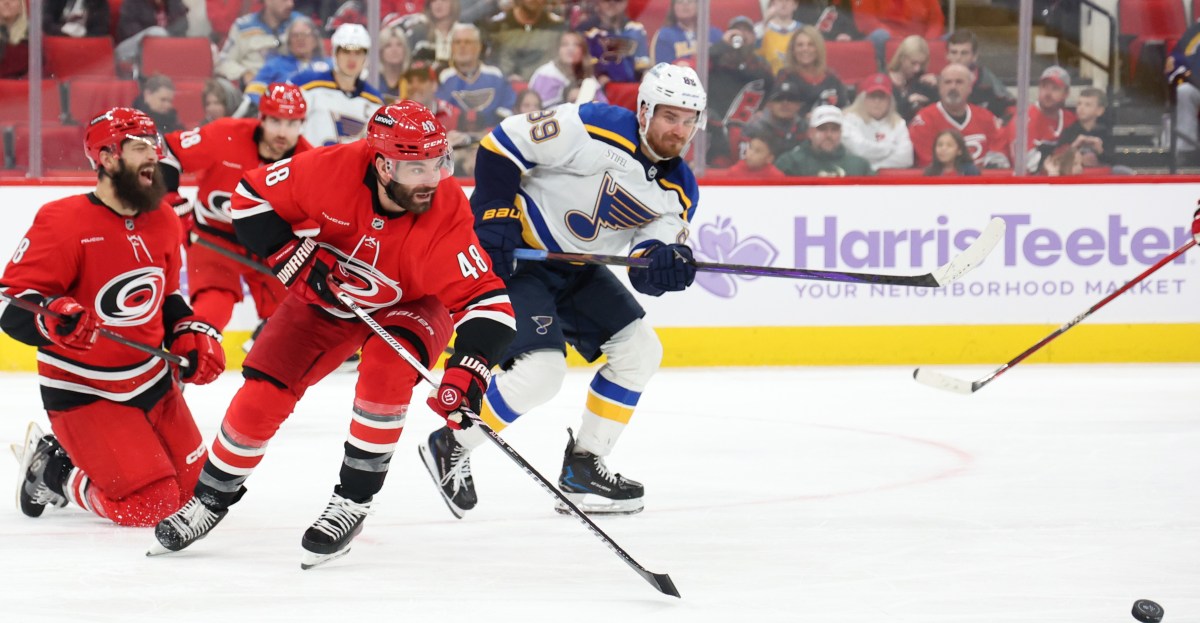 Hurricanes @ Blues - Preview and Open Thread