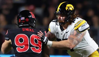 NY Giants 2026 NFL Draft scouting report: Gennings Dunker, OL, Iowa