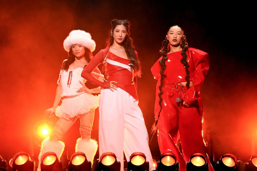 The singing voices of HUNTR/X from 