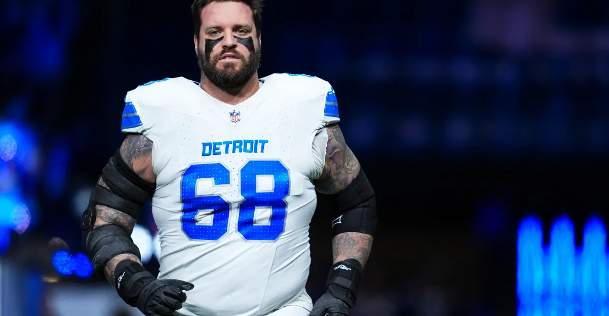 Lions LT Taylor Decker talks retirement thoughts, shares rehab routine