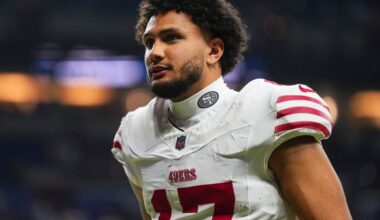 Kyle Shanahan explains why 49ers’ rookie Jordan Watkins didn’t play in 2025