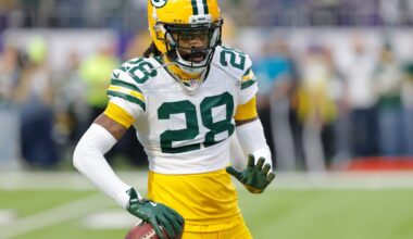 Packers Snap Counts: Trevon Diggs played 1 snap vs. Bears