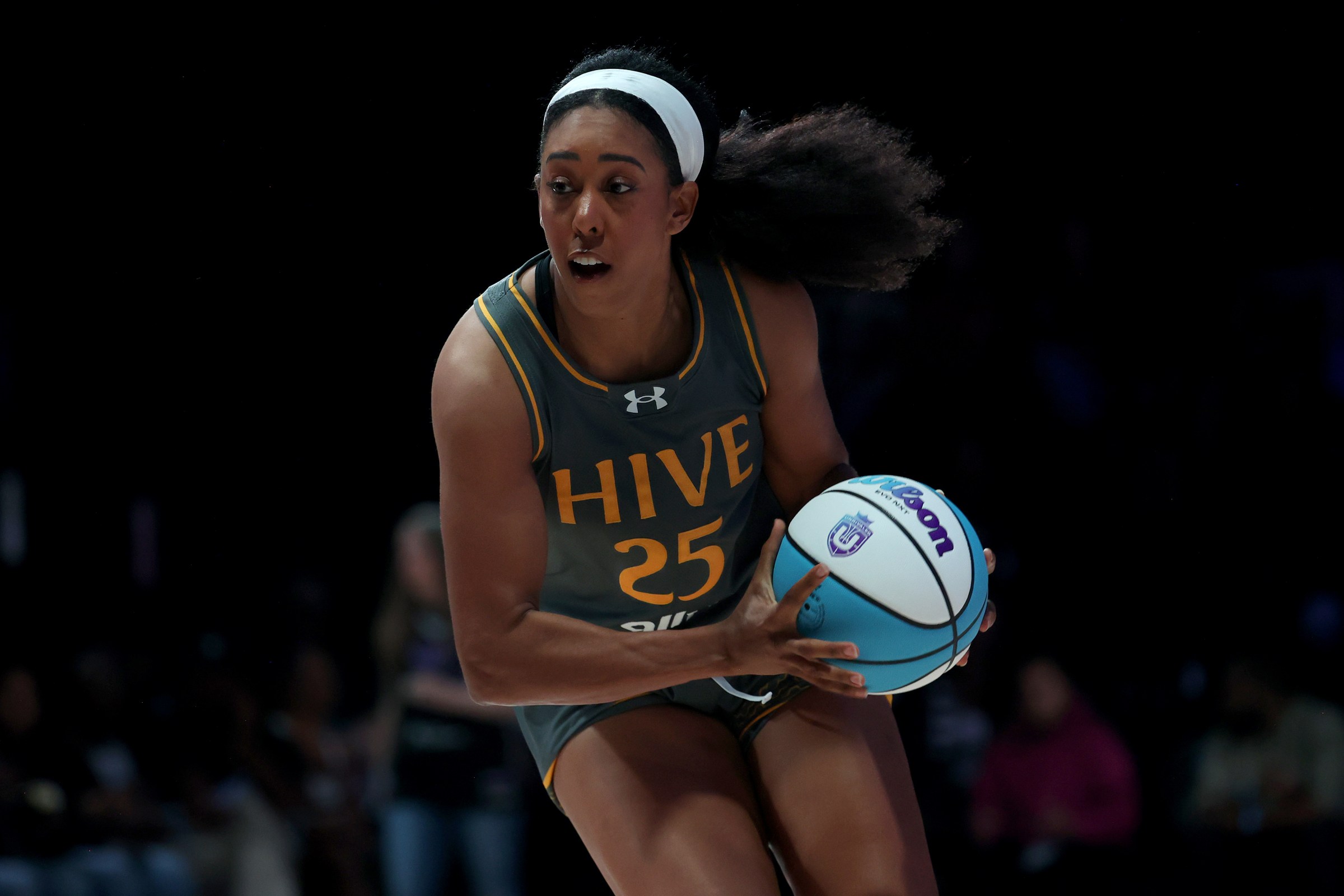 Monique Billings has three double-doubles in five games for Hive BC.