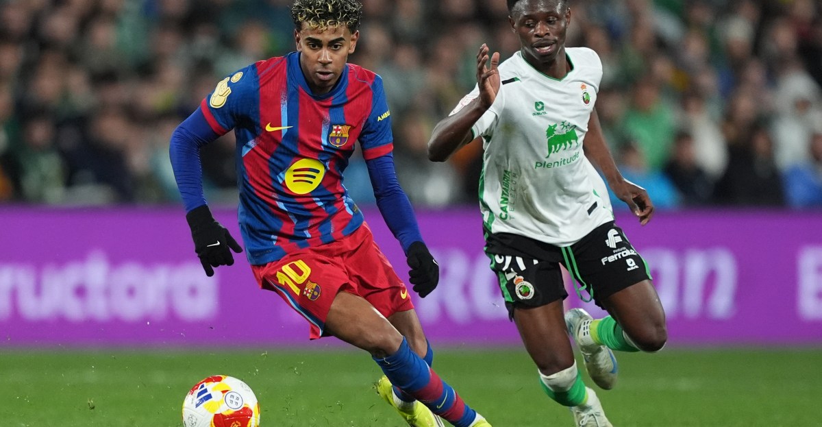 Racing Santander vs Barcelona, Copa del Rey: Final Score 0-2, Barça survive wild away game, advance to quarter-finals