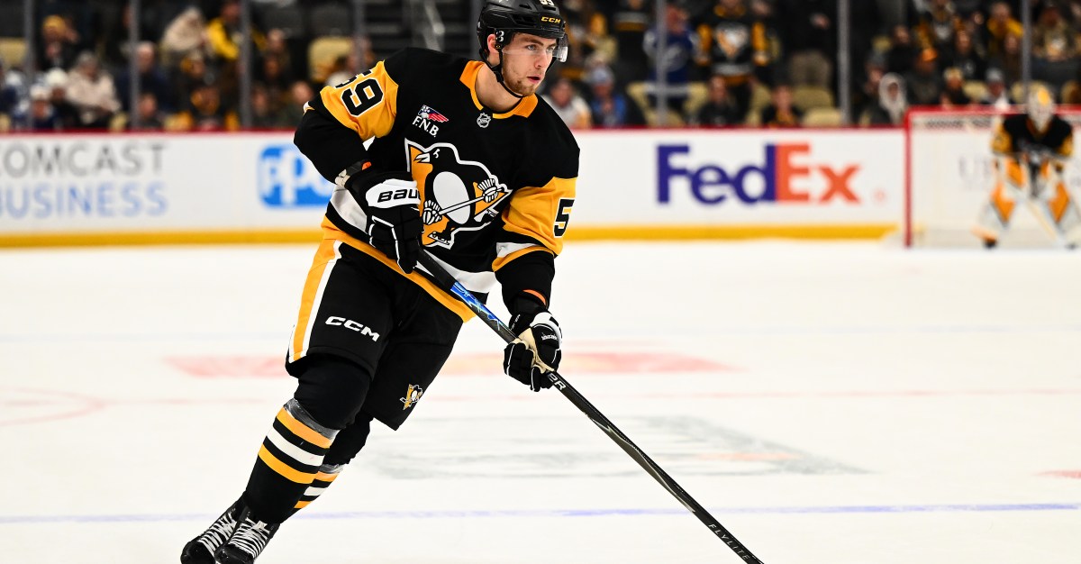 Egor Chinakhov has been making a difference for the Penguins