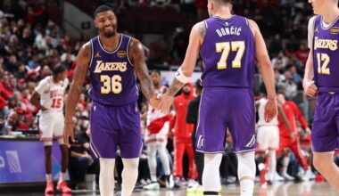 Grades for LeBron James, Luka Dončić in Lakers win vs. Bulls