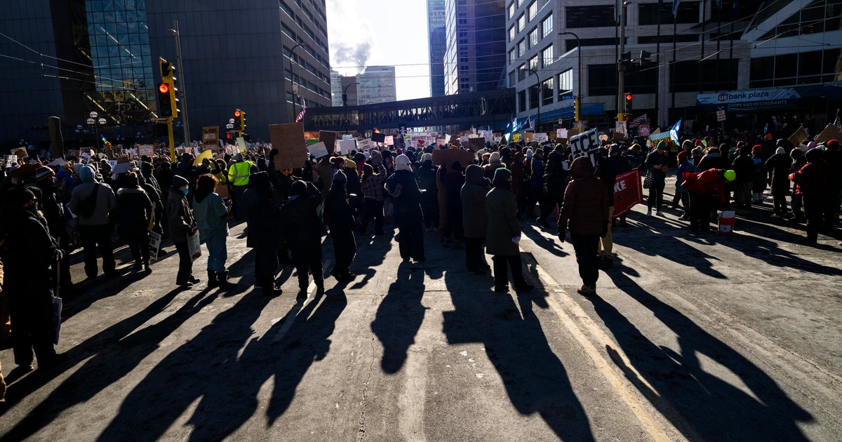 Demonstrators in Minneapolis, across U.S. protest ICE