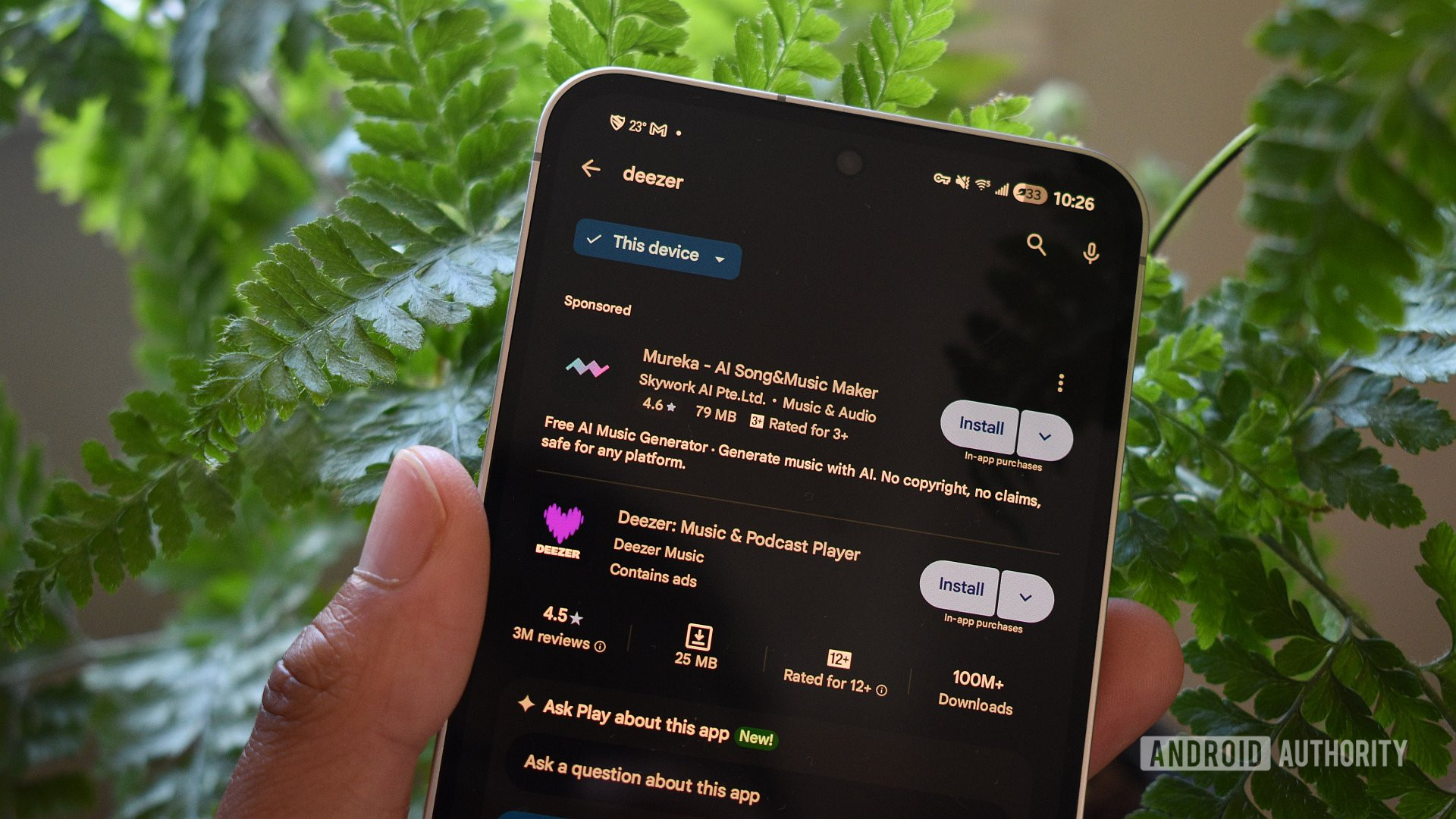 google play store search results page 1