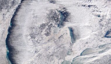 Winter Grips the Michigan Mitten