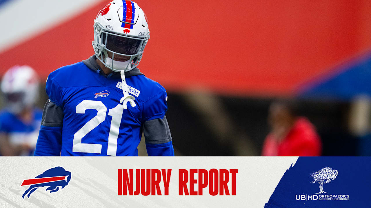Buffalo Bills injury report vs. Jets
