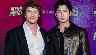 Heated Rivalry's Hudson Williams, Connor Storrie Are Olympic Torchbearers