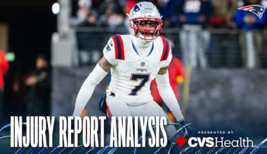 Patriots Rule Out Harold Landry III, Carlton Davis III Good to Go, Mack Hollins Listed as Questionable for AFC Championship Game