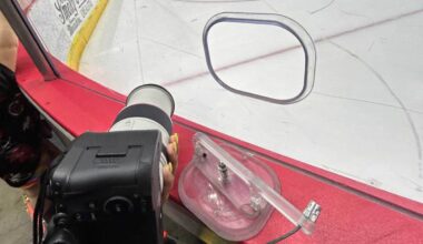 ‘Something you’ll never see again’: Red Wings’ camera-hole goal against Capitals leaves players and coaches stunned