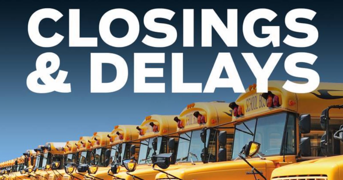 Over 100 businesses, schools either closed or delayed due to snow – WHIO TV 7 and WHIO Radio