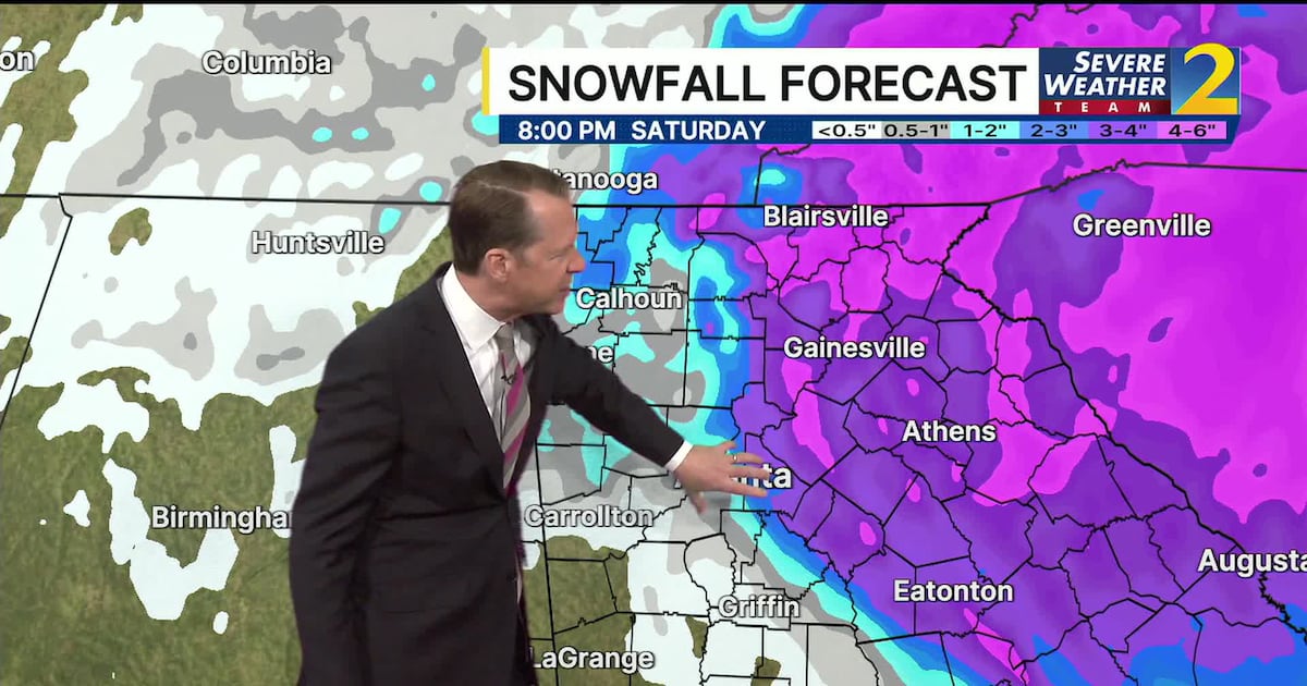 What to know about widespread snowfall in north Georgia – WSB-TV Channel 2
