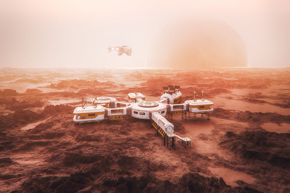 Human settlement on Mars