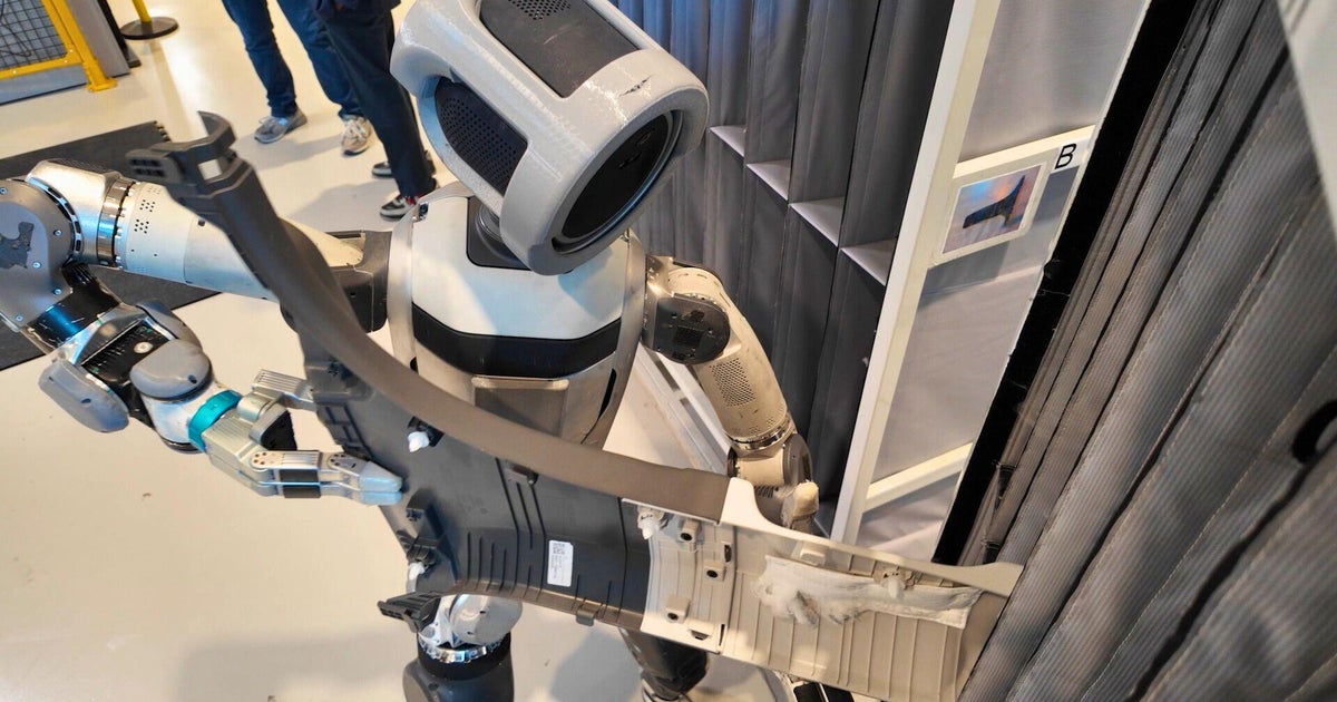 Boston Dynamics is training an AI-powered humanoid robot to do factory work