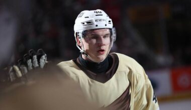 Ilya Protas could end up making his NHL debut with the Capitals this season if management can ‘find the right situation’