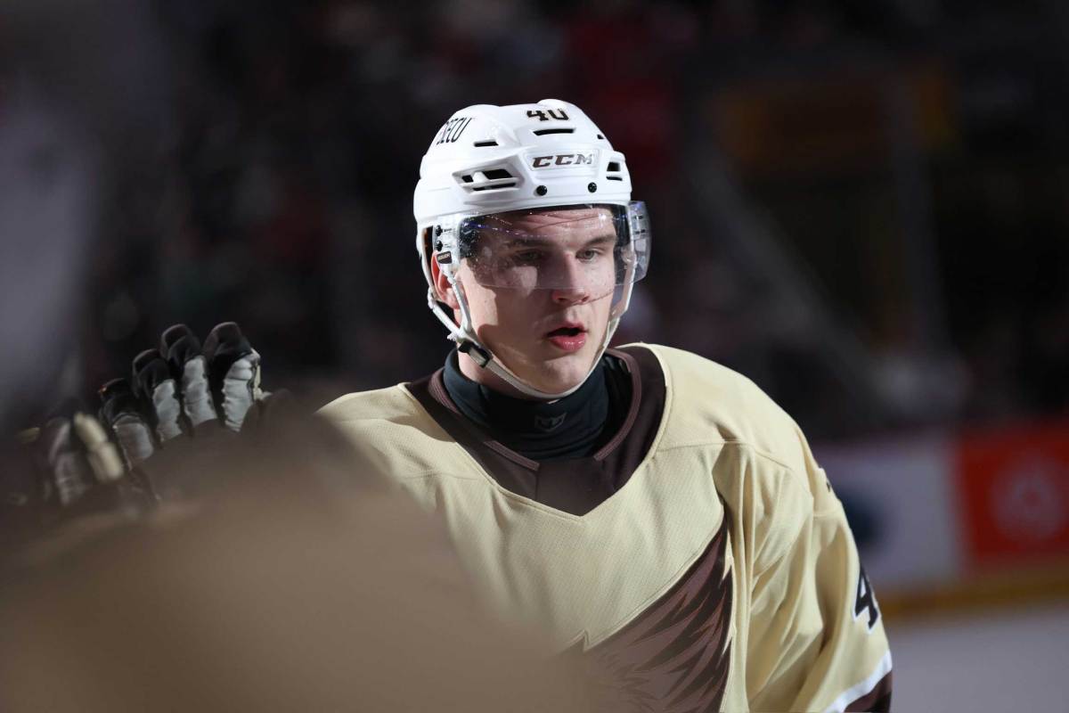 Ilya Protas could end up making his NHL debut with the Capitals this season if management can ‘find the right situation’