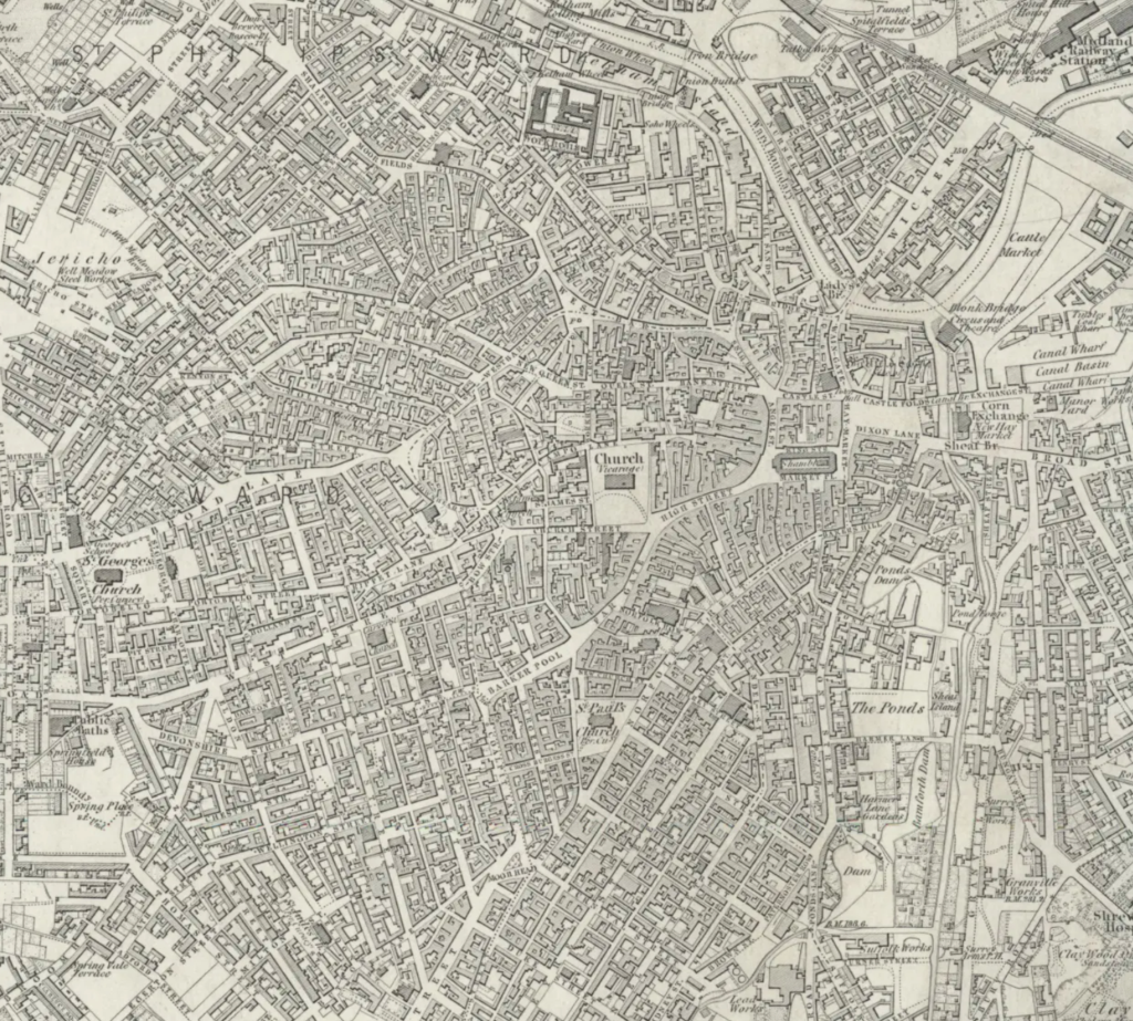Sheffield in 1851.