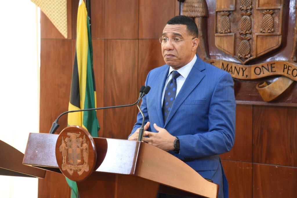 Holness departs for International Economic Forum in Panama