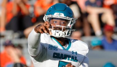 Texas signs Coastal Carolina transfer QB MJ Morris