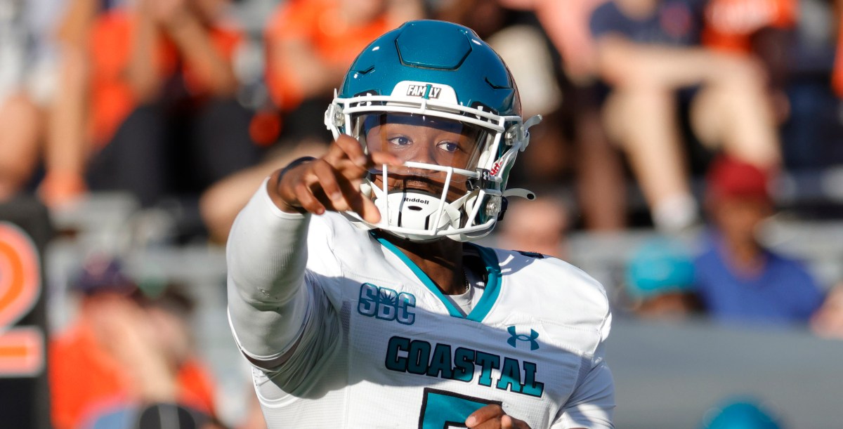 Texas signs Coastal Carolina transfer QB MJ Morris