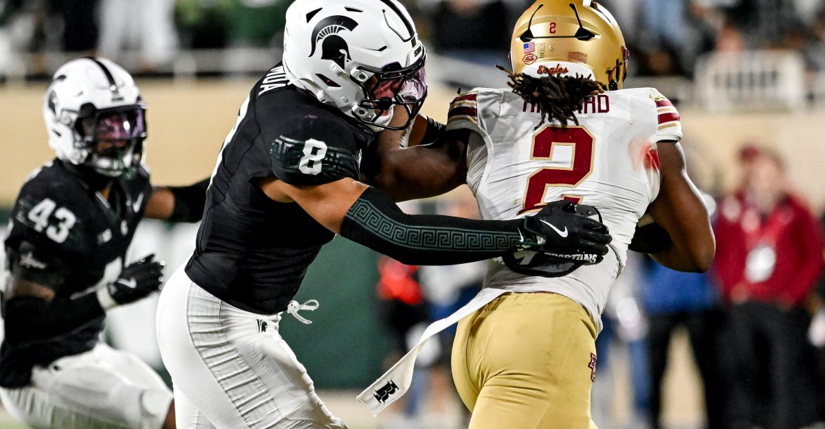 Michigan State transfer LB Aisea Moa commits to Michigan Football