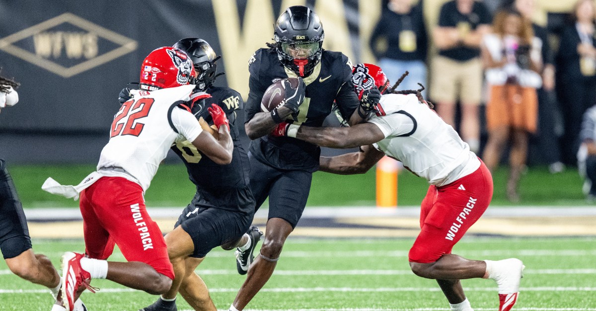 Texas hosting Wake Forest transfer WR Sterling Berkhalter