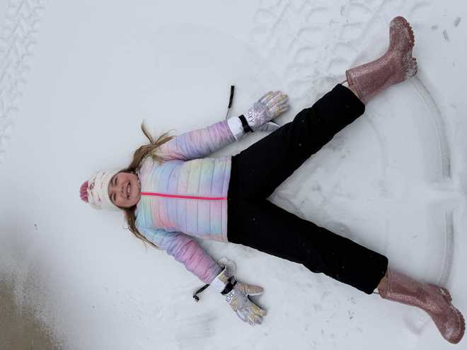 Snow Day in Inman snow day in inman