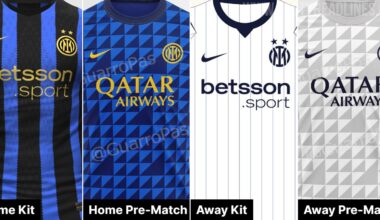 LEAKED: Inter Milan 26-27 Home & Away Pre-Match Shirts Match Leaked Kits
