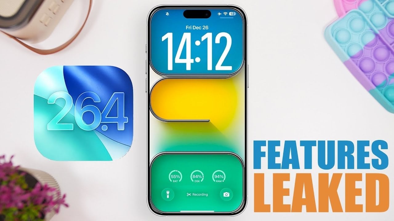 Overview of the new features in iOS 26.4 update