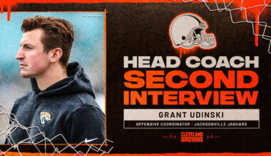 Browns complete 2nd head coach interview with Jaguars offensive coordinator Grant Udinski
