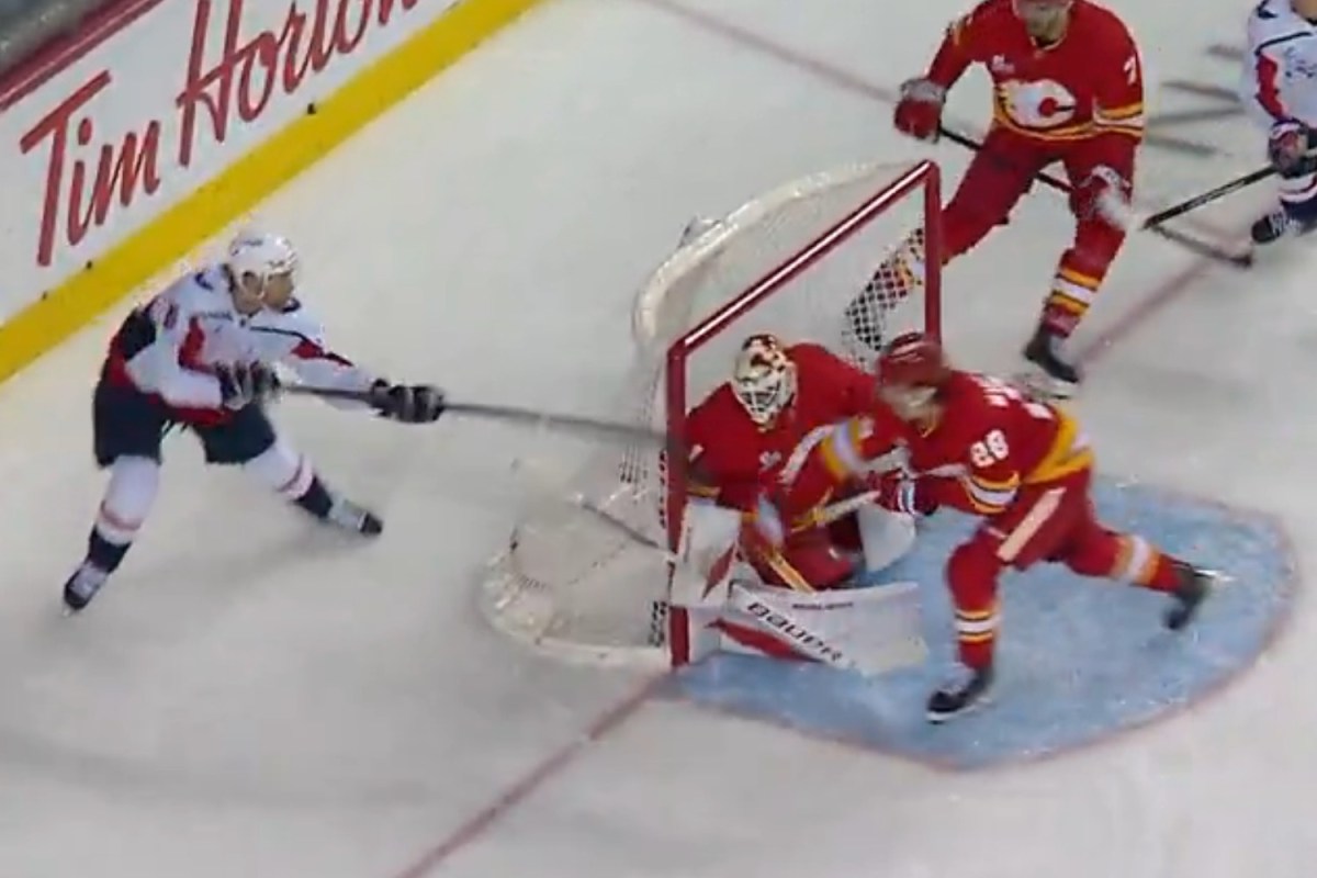 Jakob Chychrun randomly attempts to score a Michigan during a Capitals’ power play: ‘We’ve never even seen him try that’