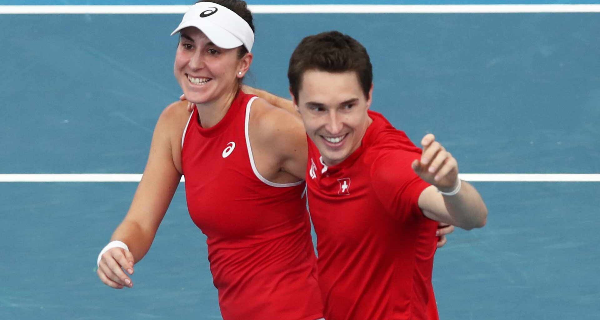 Another day, another win for Belinda Bencic and Jakub Paul at the United Cup.