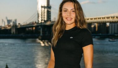 Jaqueline Cristian produces the surprise of the day in Adelaide