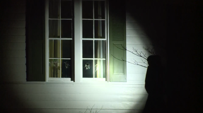 WLWT's cameras captured what appears to be damage to the windows of the home. Officers were on scene in the East Walnut Hills area for several hours, going in and out of the house.