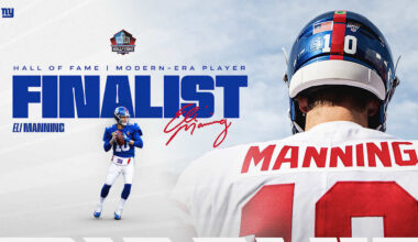 Eli Manning among 15 finalists for Pro Football Hall of Fame Class of 2026