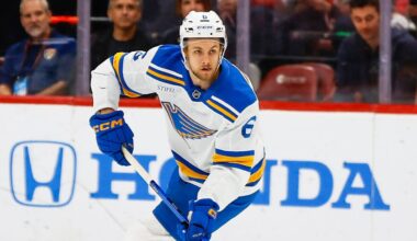Broberg signs 6-year, $48 million contract with Blues