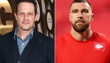 Josh Charles Admits He Called Travis Kelce a 'Dick' While They Were on Set